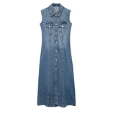 Lovebirds Denim Dress - Effortless Style-1