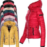 Women's Hooded Insulated Puffer Jacket-1