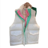 Insulated Multi-Pocket Zip-Up Vest-1