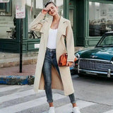 Women's Classic Trench Coat-1