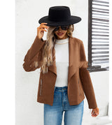 Chic Suede Coat for Effortless Style
