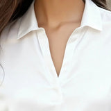 Elegant Long Sleeve Office Blouse