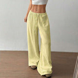 Plus Size Wide Leg Lounge Pants