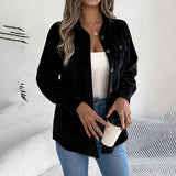 Corduroy Shirt Jacket for Women