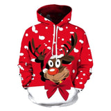 3d digital print Christmas sweater-Red-6