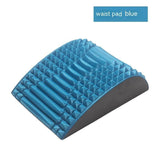 Back Stretcher Pillow Neck Lumbar Support Massager For Neck-Dark Blue-13