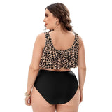 Chic Leopard Print Top Styles for Curvy Fashion-Black-5