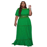 Chic Mustard Maxi Dress Styles For Trendy Look-green-9