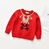 Children's Christmas sweater-Fall deer-5