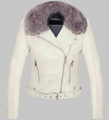 DETACHABLE FUR COLLAR WARM FAUX LEATHER JACKET-11