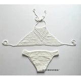 Europe explosion hook hand woven suit bikinis beach-2