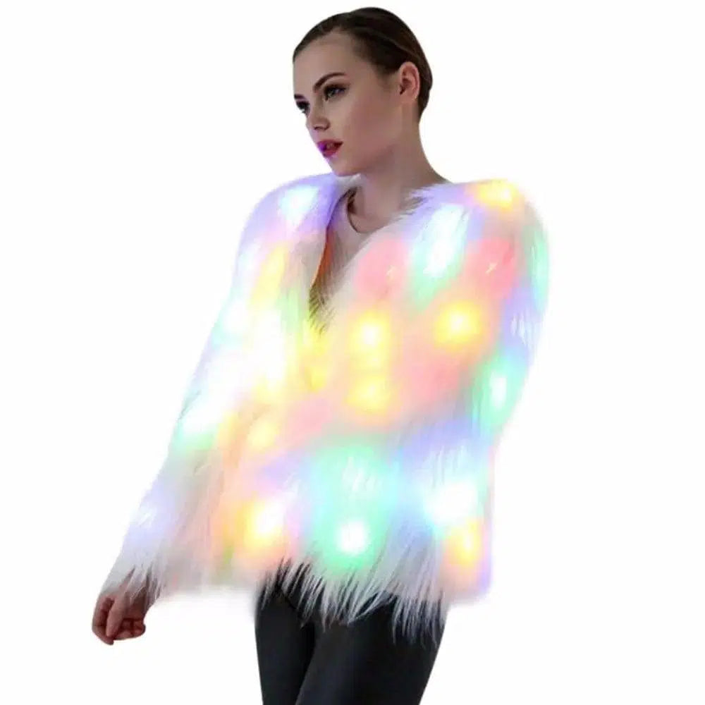 Festival Fur Coat LED Jacket-2