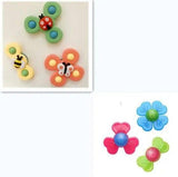 Kids Gyro Insect Sucker Spinner Rattle Bathroom Bath Toys-SET4-5