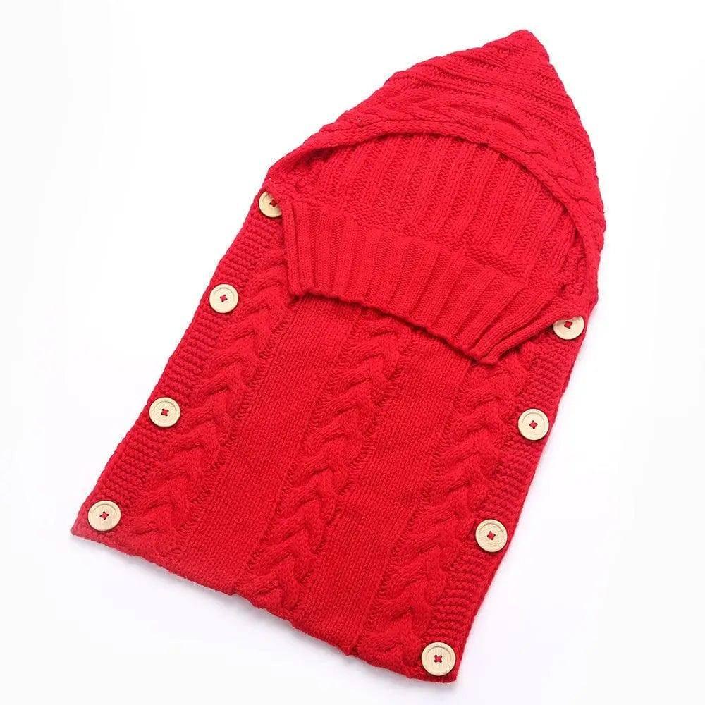 LOVEMI - Knitted Baby Sleeping Bag