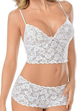 Elegant Lace Lingerie Set - Women's Comfort Fit Intimates-2