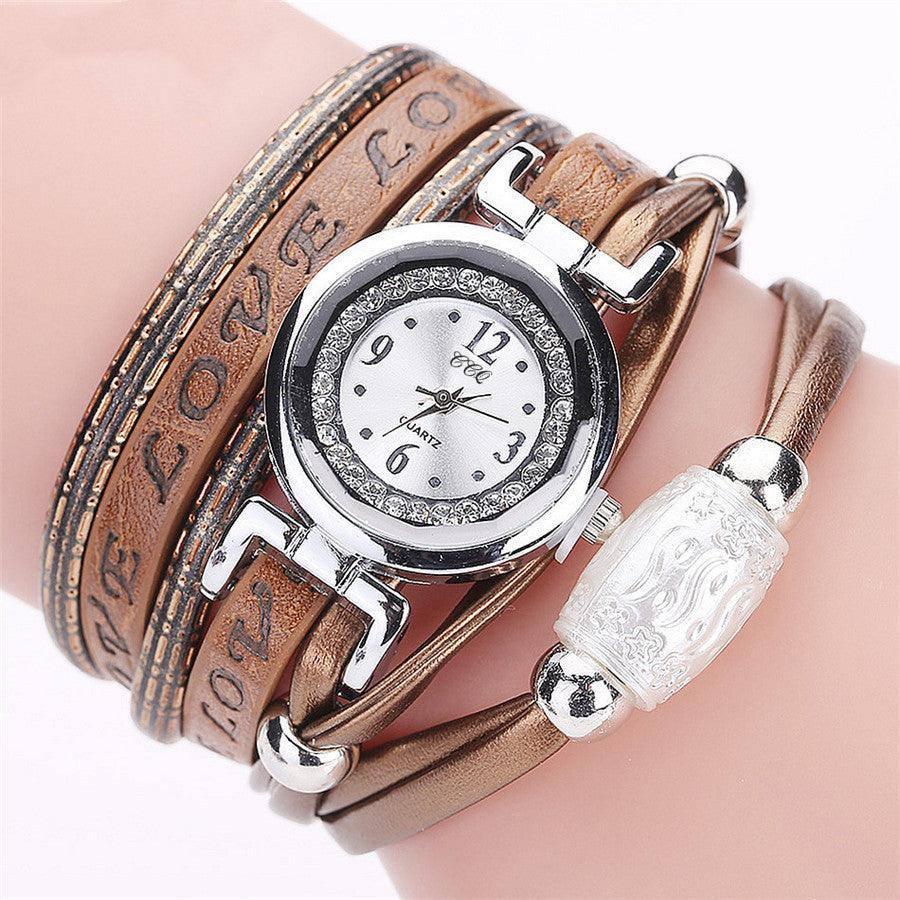 Ladies fashion watches-Brown-8