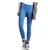 Slim-Fit Blue Jeans for Women - Stylish & Comfortable-S-3