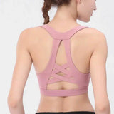 Beauty back yoga vest style sports underwear-1