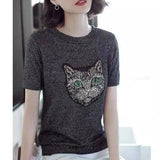 LOVEMI - Lovemi - Fashion Cat Tshirt