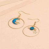 Fashion Planet Asymmetrical Earrings-2