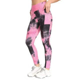 LOVEMI - Lovemi - Ink Tie-Dye Jacquard Side Pocket Yoga Pants