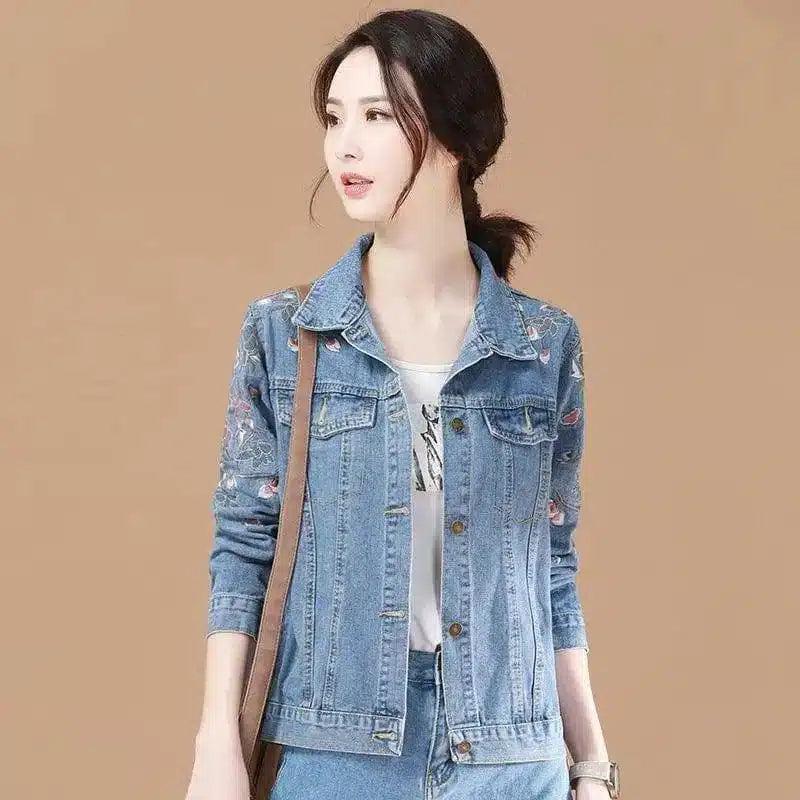 LOVEMI - Lovemi - Korean version of the lapel loose casual short