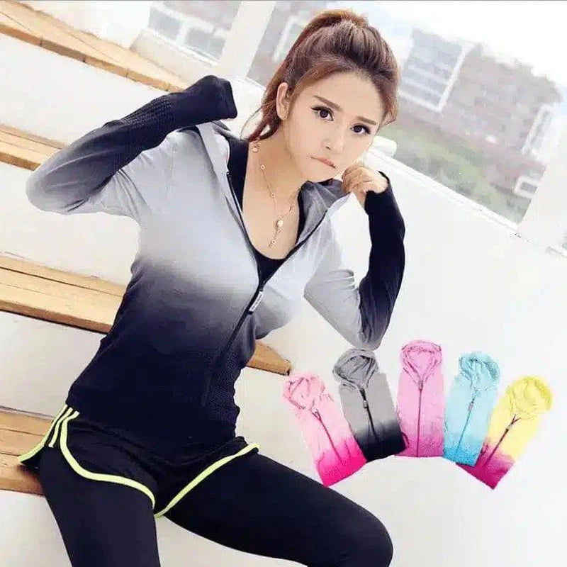 LOVEMI - Lovemi - Mermaid Curve Women's Hoodies Running Fitness