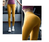 LOVEMI - Lovemi - Nethong high stretch Yoga Pants women wear high