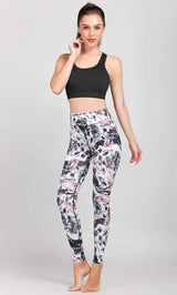 LOVEMI - Lovemi - Print yoga running pants