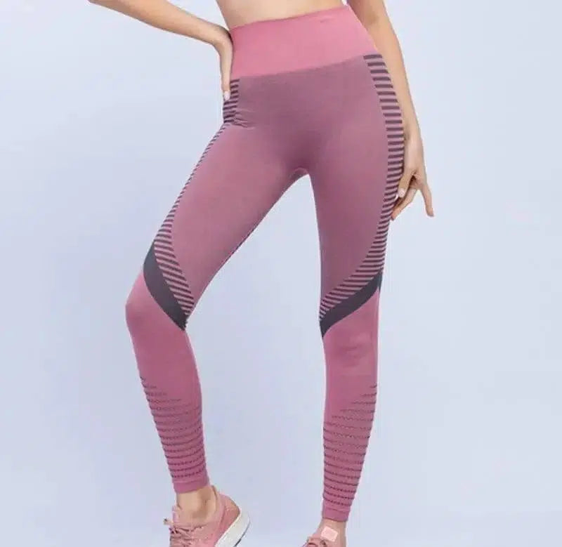 LOVEMI - Lovemi - Seamless knit yoga pants