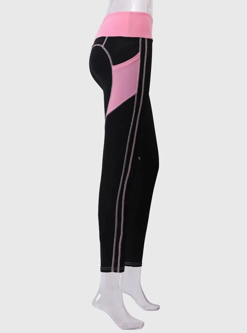 Comfortable Women's Leggings for Every Occasion-Pink-1