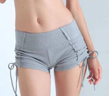 Yoga Pants Shorts female slim pants female running Yoga-Gray-22