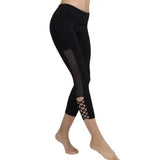 LOVEMI - Lovemi - Mesh stitching breathable fitness pants