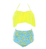 new bikini European and American sexy high waist split-Yellowbanana-2