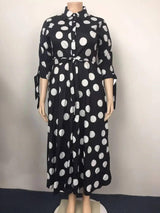 Polka Dot Maxi Dress: Chic Plus-Size Fashion Trend-5