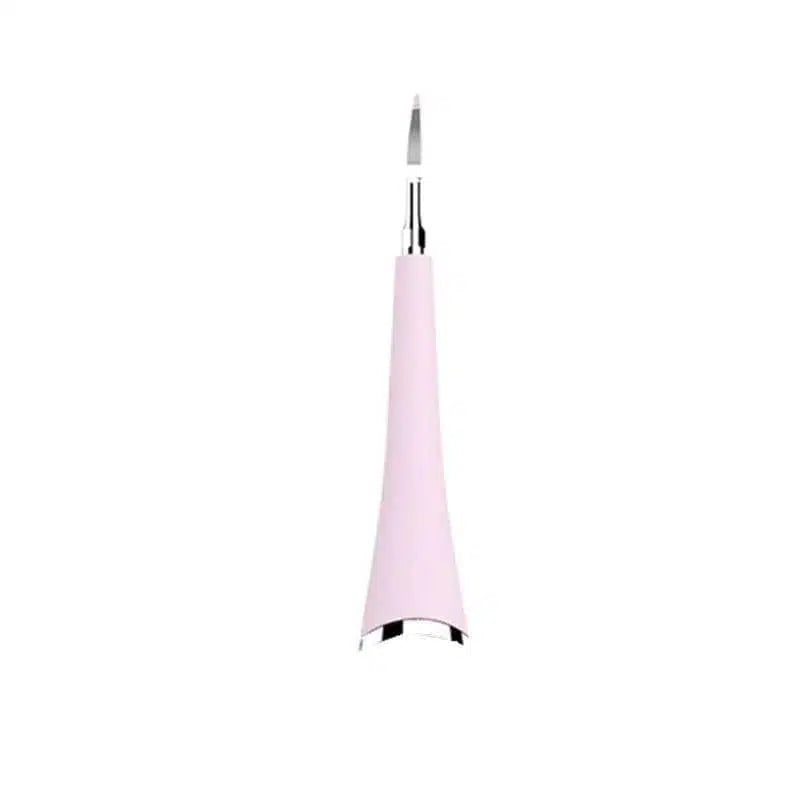 Portable Electric Dental Scaler Tooth Calculus Remover-PinkBrushhead-10