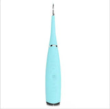 Portable Electric Dental Scaler Tooth Calculus Remover-Blue-13