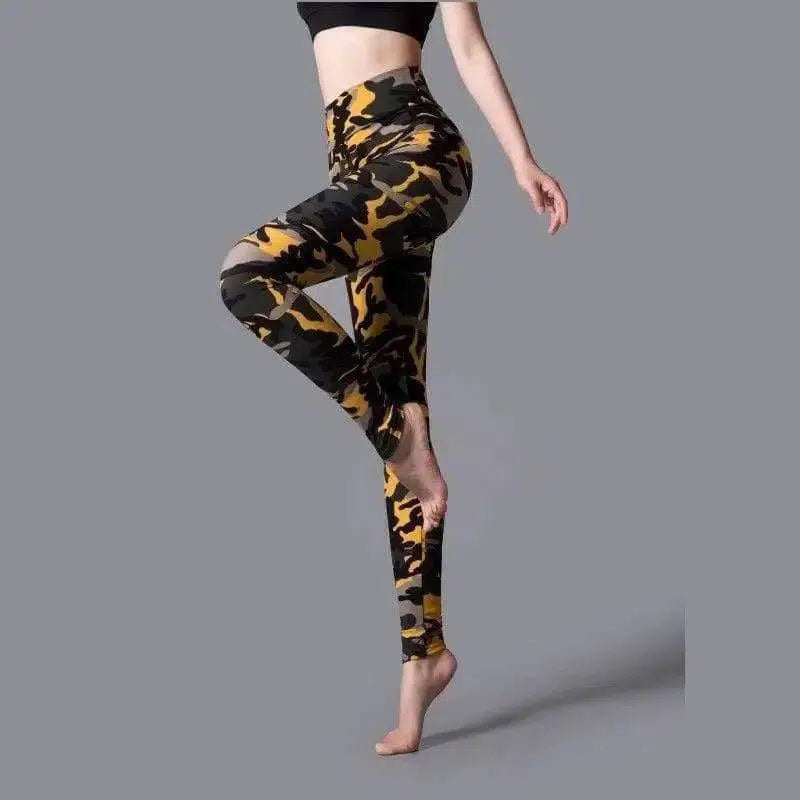 LOVEMI - Lovemi - Printed yoga leggings