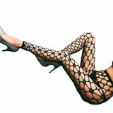 Sexy Stockings Rhinestone Stockings-Black-5