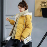 Short Down Coat Loose Korean Style-8