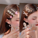 South Korea Temperament BB Clip Barrettes Back Head Side-2