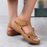 Summer Wedge Roman Sandals-4