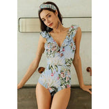 Sweet Temperament One-piece Swimsuit Bikini 6-color Swimsuit-Printing-2