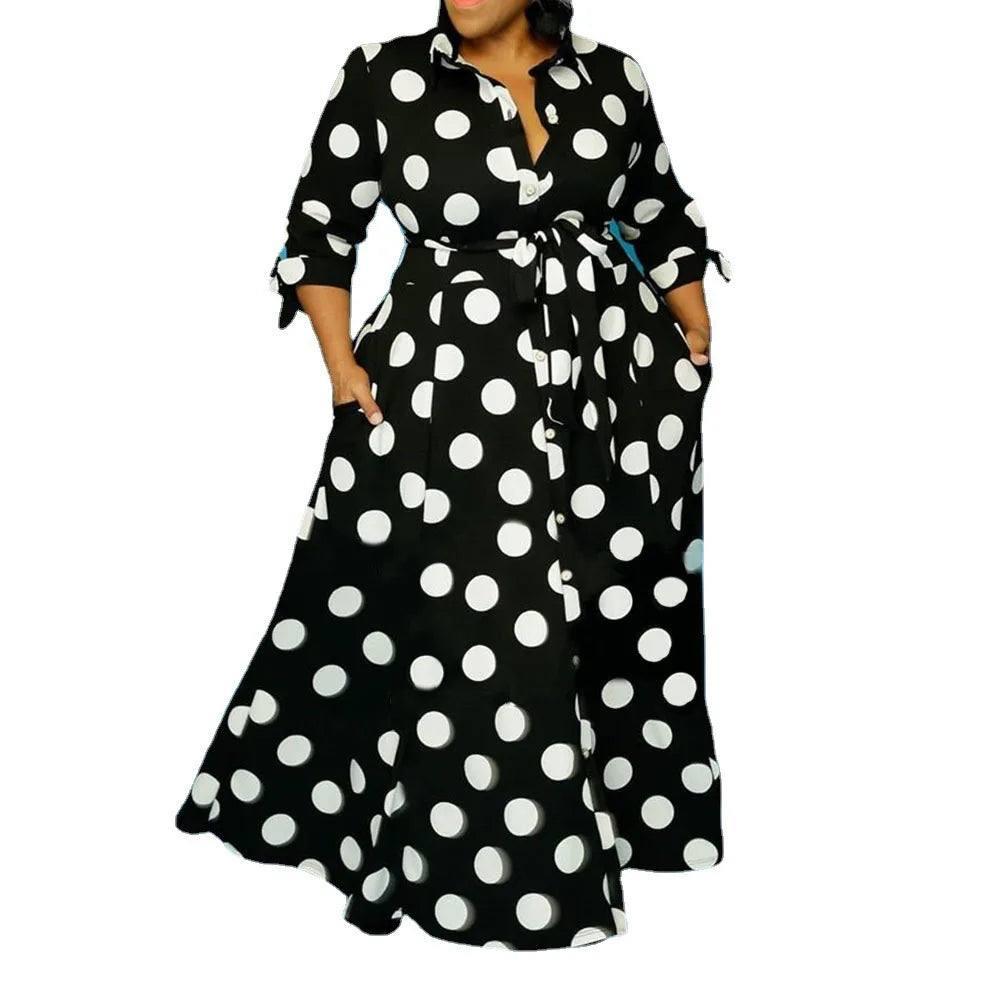 Trendy Polka Dot Dress Styles for Chic Look-black-7