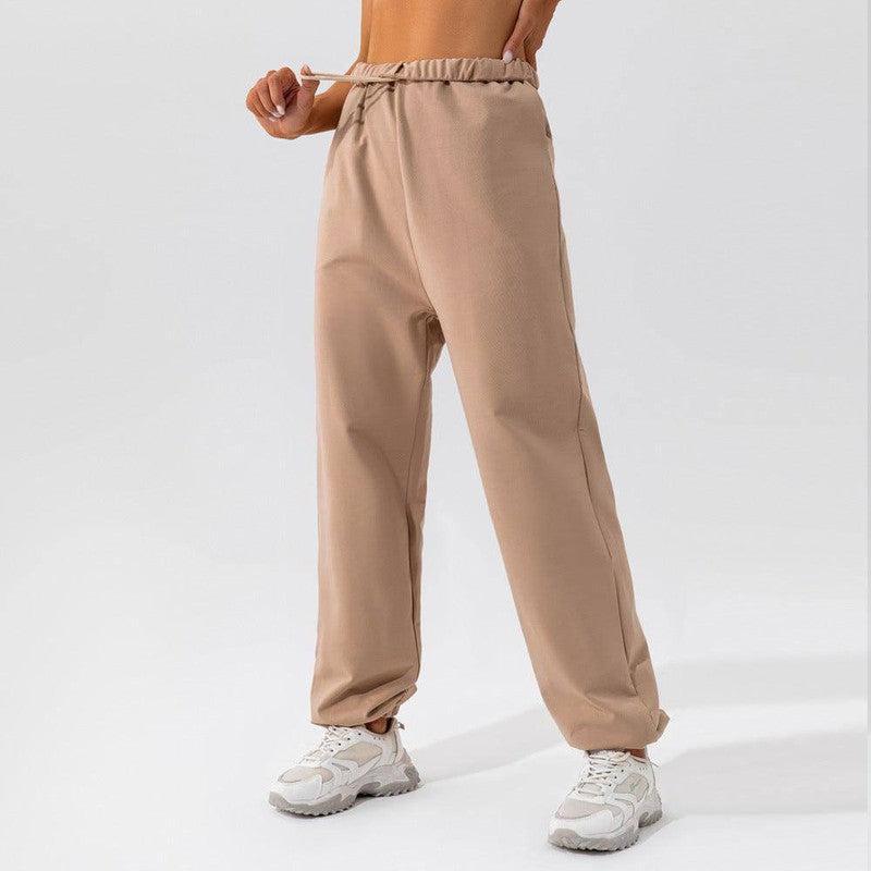 Avocado Athletic Wear: Comfortable Sports Pants-Camel-4