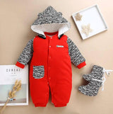 LOVEMI - Warm Thick Baby Jumpsuit born Climb Clothes