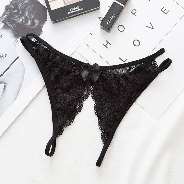 Women's Hollow Thong Low Waist Sexy Lingerie-8