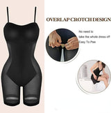 Women's Shapewear Dress Jumpsuit Tummy Tuck Lift Corset Open-5